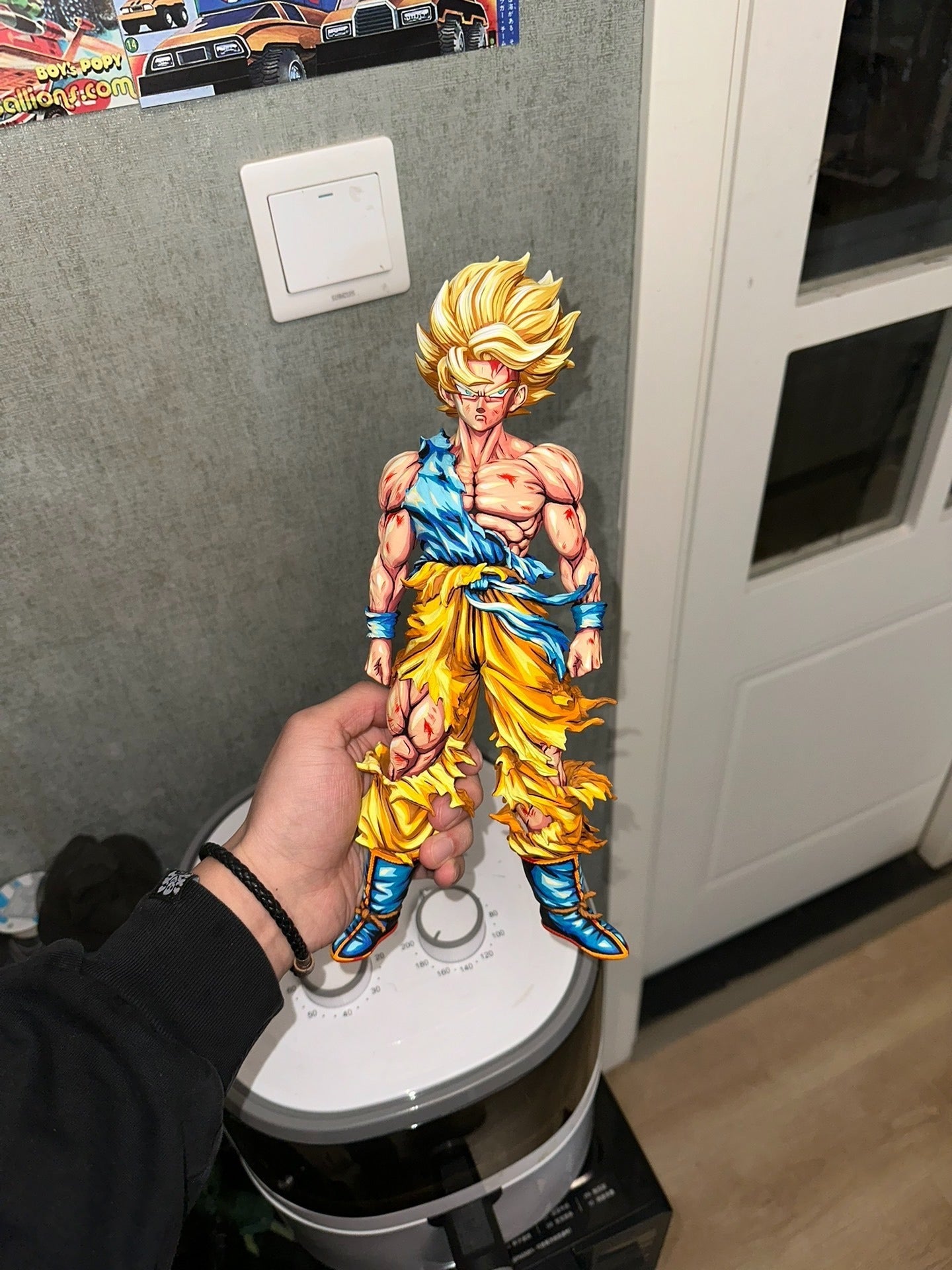 Dragon Ball Anime coating Comic color effect Figure Goku super - Lyk Repaint