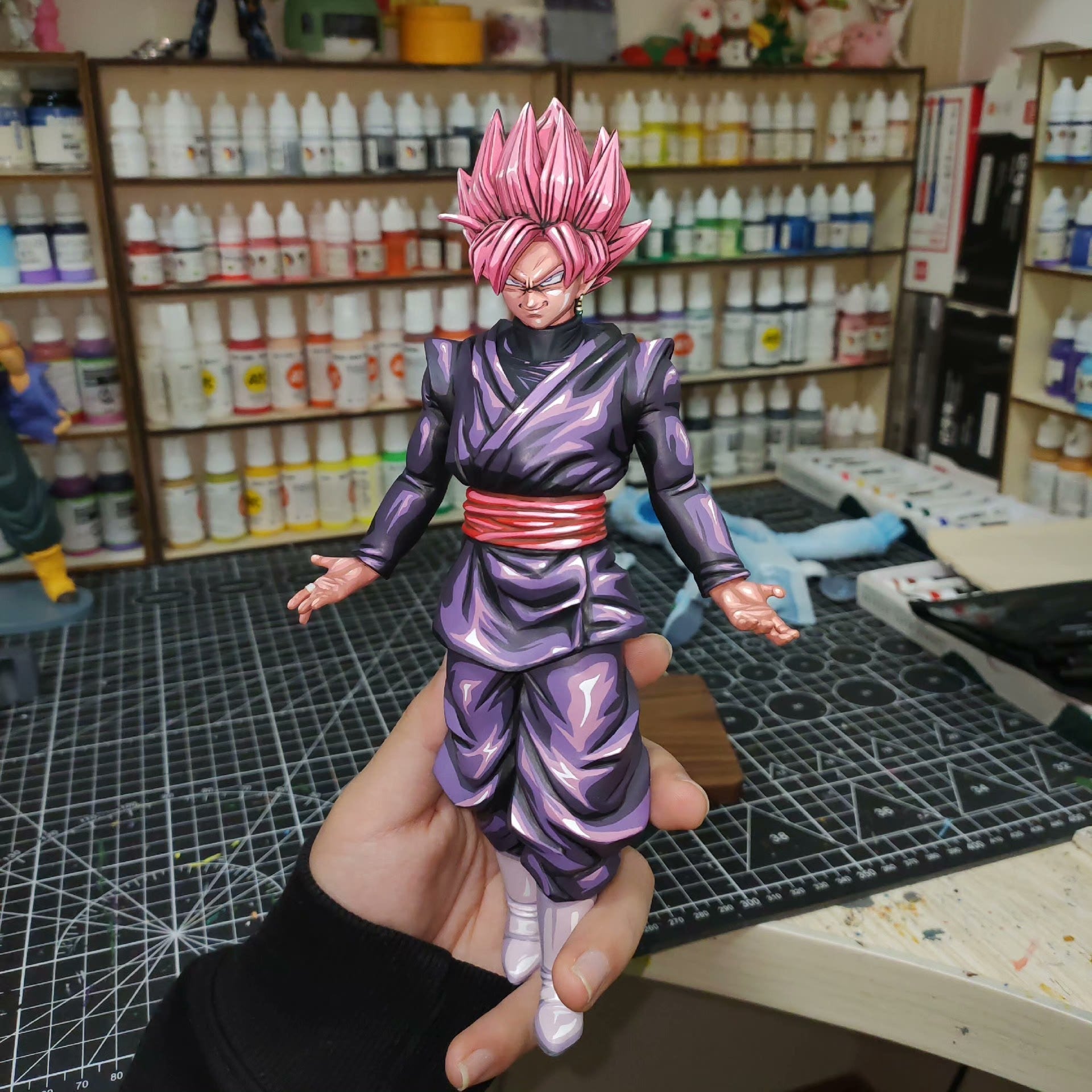 Dragon Ball Anime coating Comic color effect Figure zamas - paintingmodel