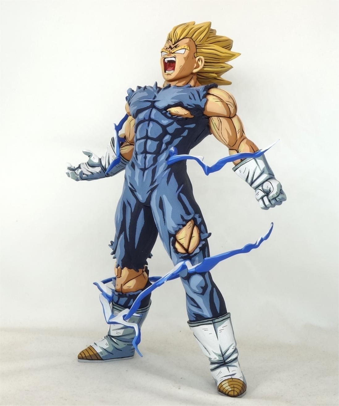 Self-Exploding Vegeta Manga Color Repaint - Dragon Ball – Lyk Repaint