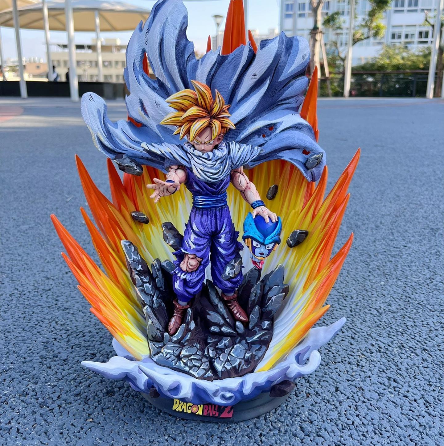 Super Saiyan Gohan Statue Dragon Ball Figure Lyk Repaint