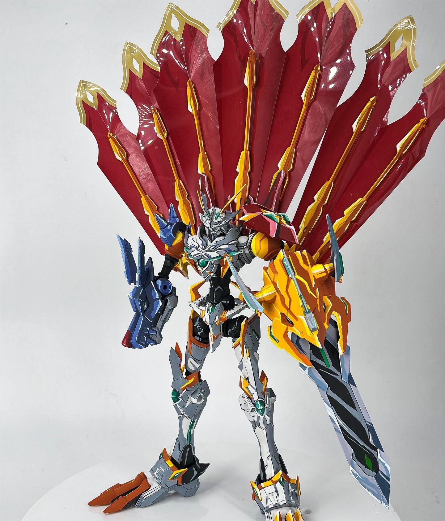 Repainted FRS Omega Figure Model with Added Omega Features – Lyk Repaint