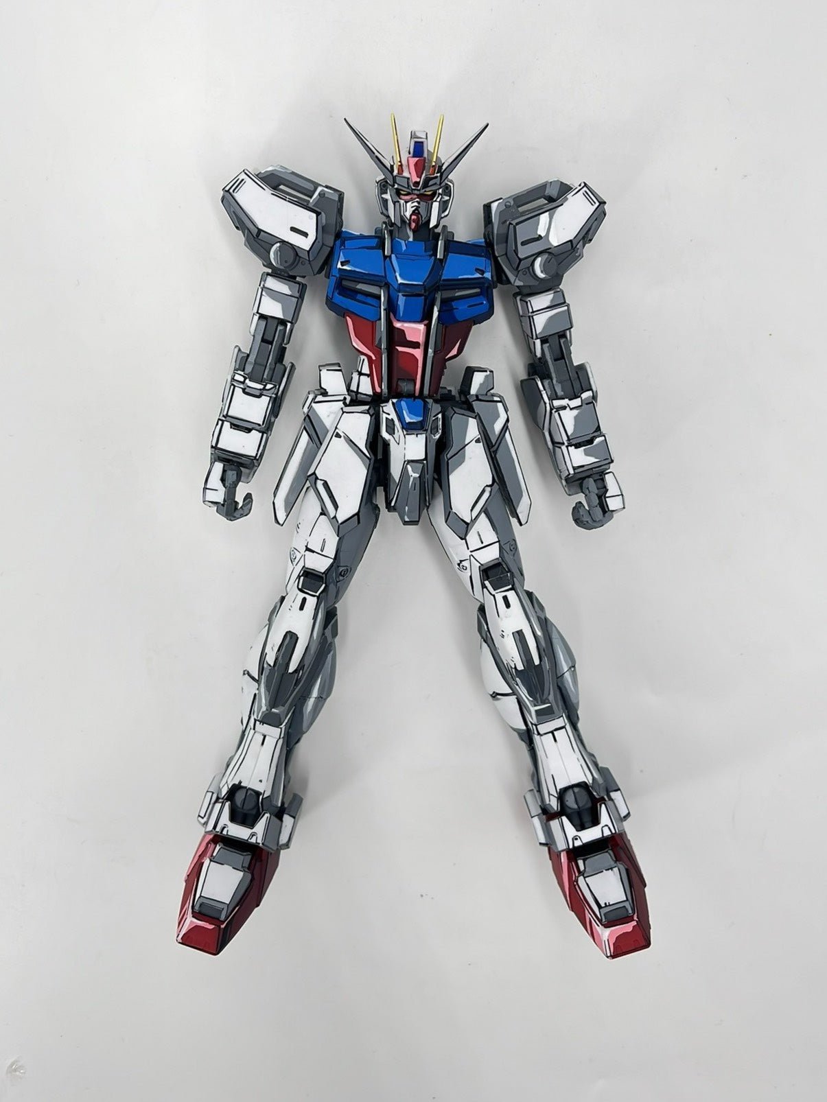 MG Strike Gundam comic color repaint - paintingmodel