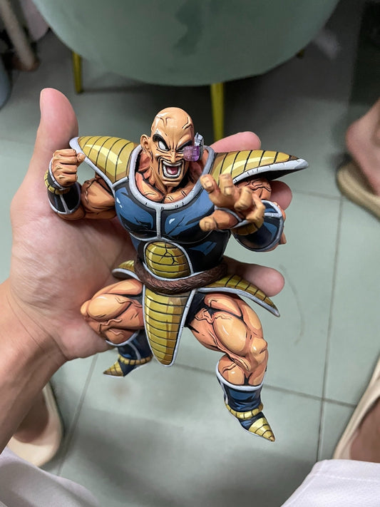 Nappa figure repainted in 2D comic color standing-dragonball - Lyk Repaint