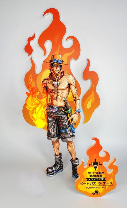 One Piece Anime coating Comic color effect model-Ace - Lyk Repaint