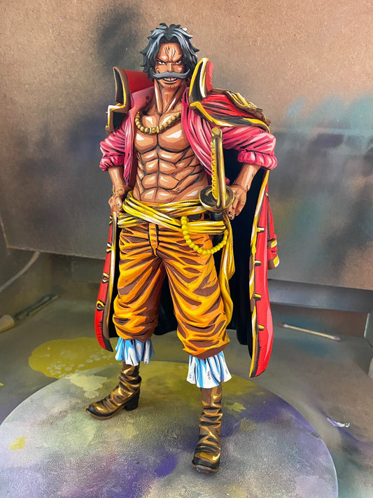 One Piece Koa Art King Roger comic color repaint - paintingmodel