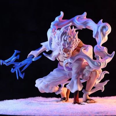 luffy gear 5 color 2d comic color one piece figure repaint-The gear 5 luffy – Lyk Repaint