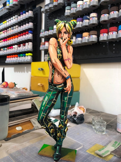 Repaint 2d comic color Jojo figure-Stone Sea -Jolyne Cujoh - Lyk Repaint