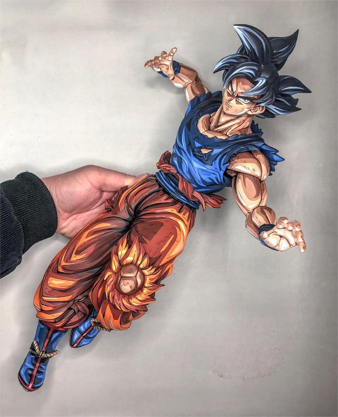 Repaint Dragon Ball Freedom Goku with Photo Frame Background - Lyk Repaint