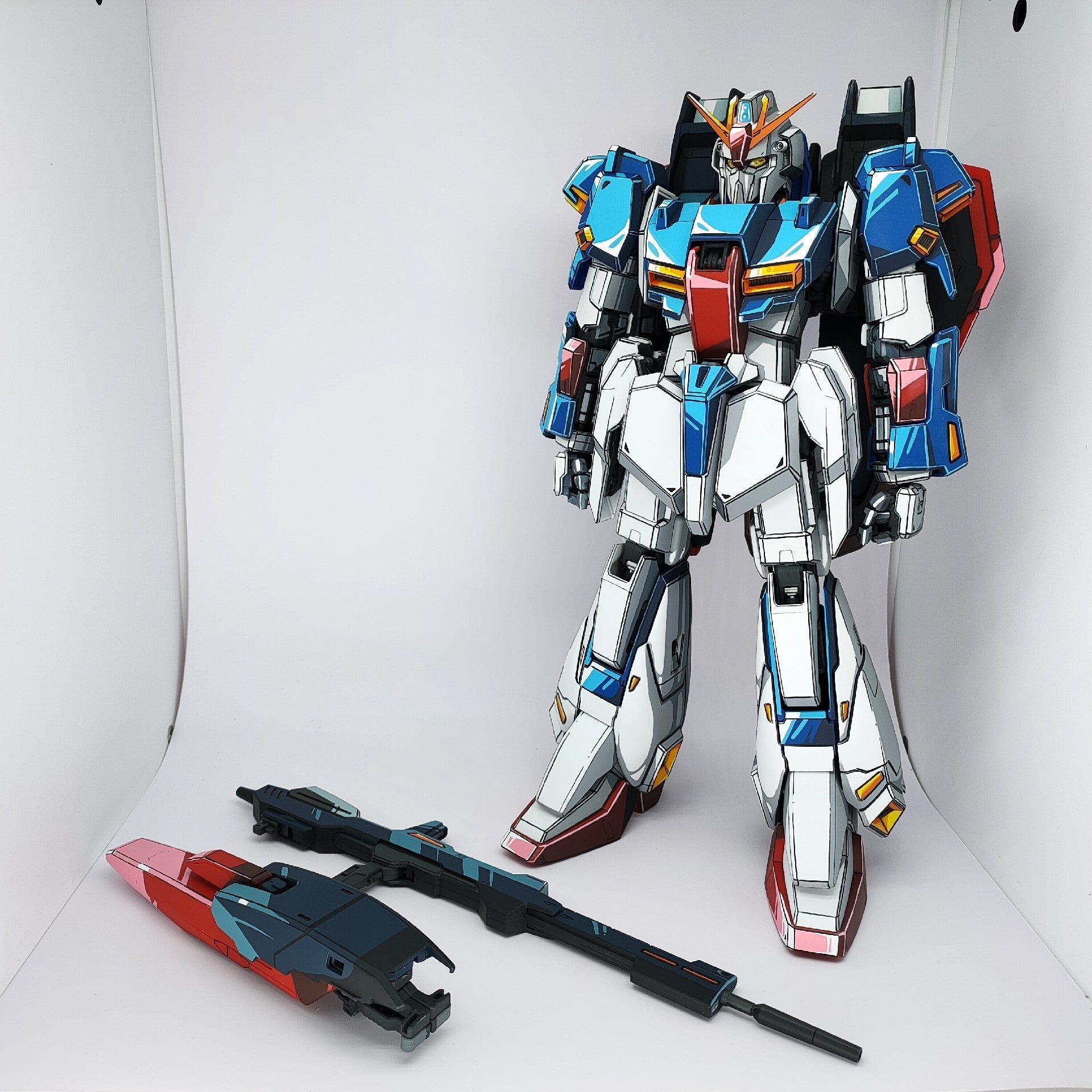 Repaint Gunpla PGZ: Manga Colored Gundam Figure – Lyk Repaint