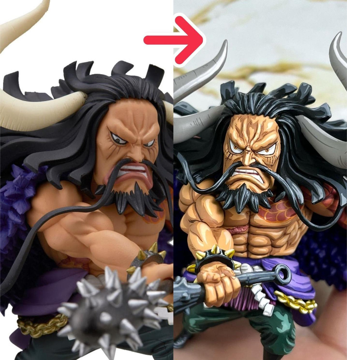 Kaido Colour In Kaido in Manga Colors: Repaint One Piece – Lyk Repaint