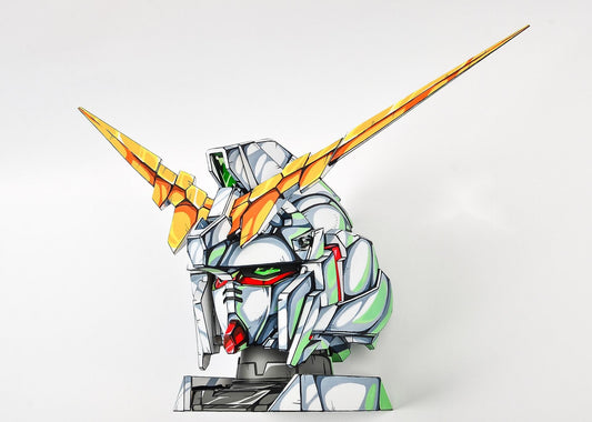 Repaint Z Gundam 2d head manga color gunpla - Lyk Repaint